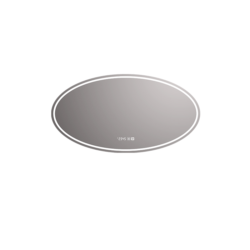 Mosmile Defogging LED Wall Oval Bathroom Mirror