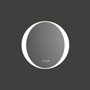 Mosmile Round Wall Defogging Home LED Lights Bathroom Mirror