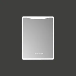 Mosmile Defogging Wall Rectangle LED Lighted Bathroom Mirror