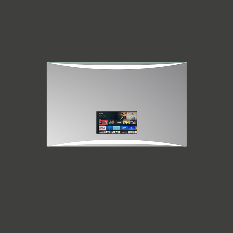 Mosmile Modern Rectangle TV LED Illuminated Anti-fog Bathroom Mirror