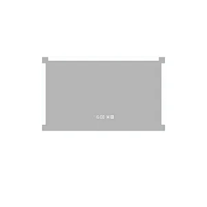 Mosmile Rectangle Anti-fog LED Backlit Light Wall Bathroom Mirror
