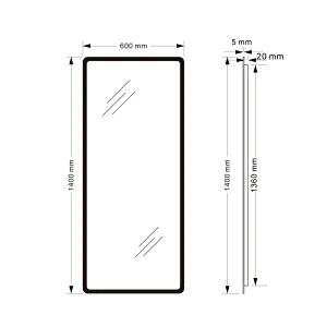 Mosmile Wall Illuminated  Bluetooth LED Dressing Mirror