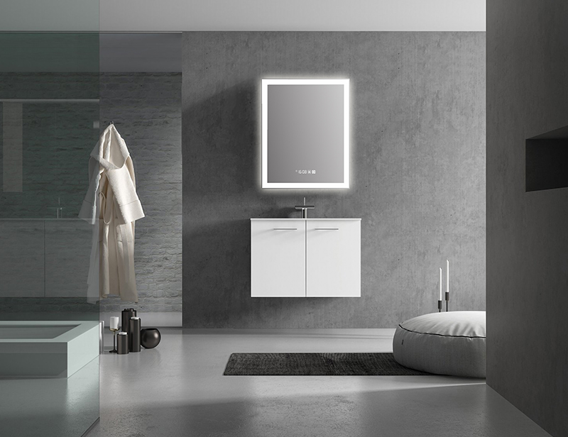 Mosmile Rectangle Wall Anti-fog LED Backlit Light Bathroom Mirror