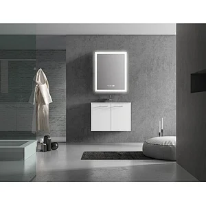 Mosmile Rectangle Wall Anti-fog LED Backlit Light Bathroom Mirror