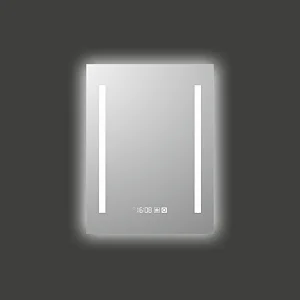 Mosmile Frameless Rectangle LED Light Wall Bathroom Mirror