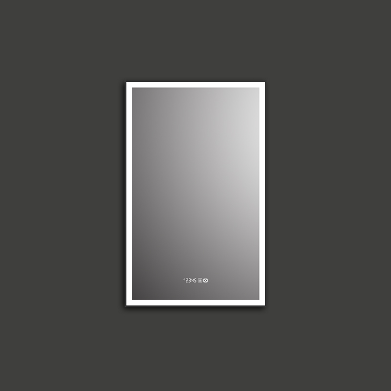 Mosmile Rectangle Defogging Plastic Framed LED Bathroom Mirror