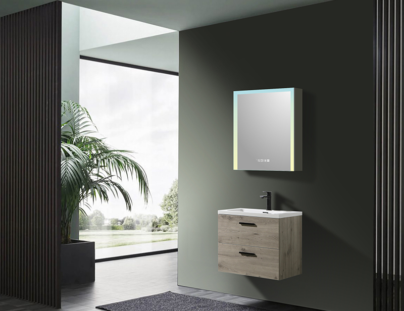 Mosmile Hotel Wall Lighting LED Bathroom Mirror Cabinet