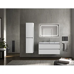 Mosmile Rectangle LED Backlit  Anti-fog Bathroom Illuminated Mirror