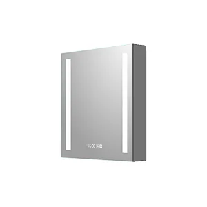Mosmile Frameless LED Mirror Cabinet for Bathroom