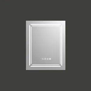 Mosmile Hotel Defogging Wall Rectangle LED Bathroom Mirror