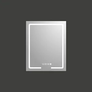 Mosmile Defogging Wall Mounted Hotel Rectangle LED Lights Bathroom Mirror