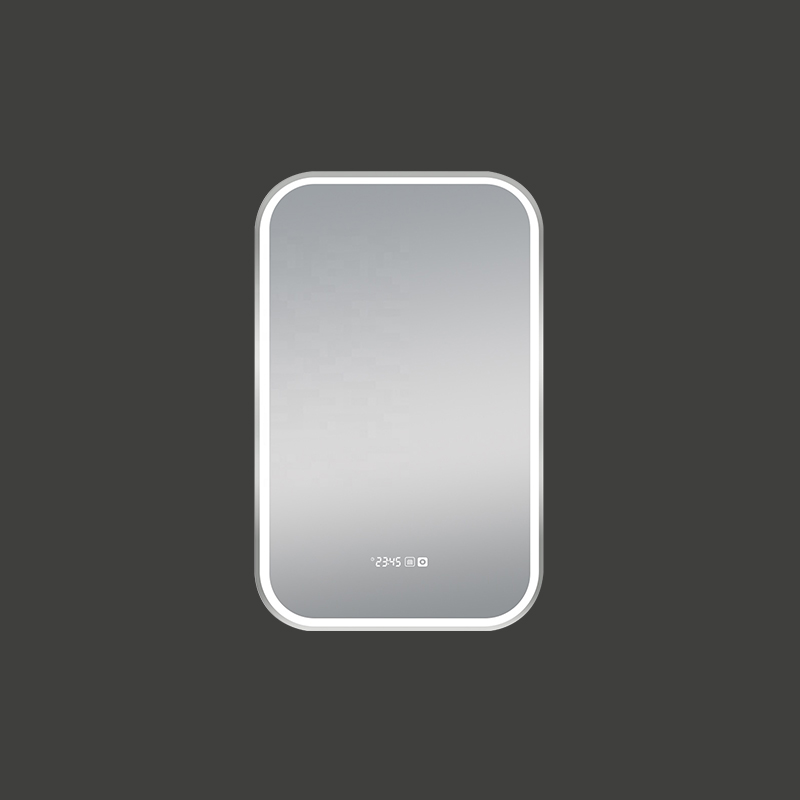 Mosmile Cheap Anti-fog Framed LED Light Bathroom Mirror