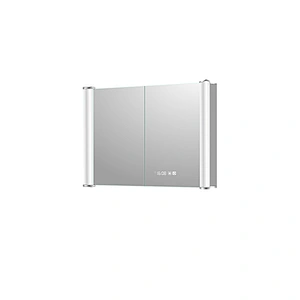 Mosmile Modern Framed LED Anti-fog Bathroom Mirror Cabinet