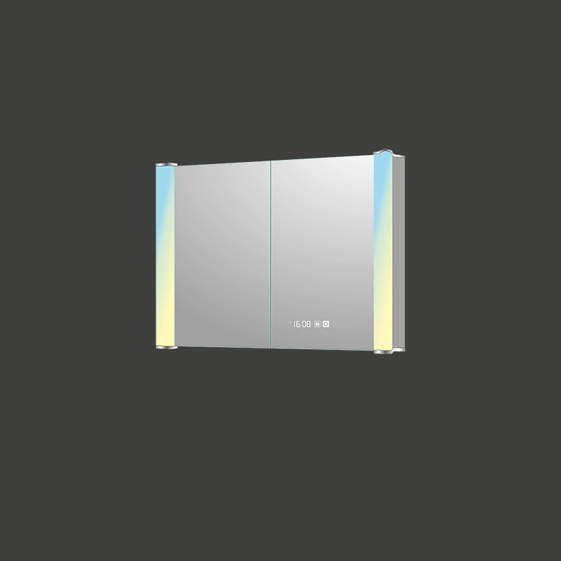 Mosmile Dimming Wall Hanging LED Bathroom Mirror Cabinet