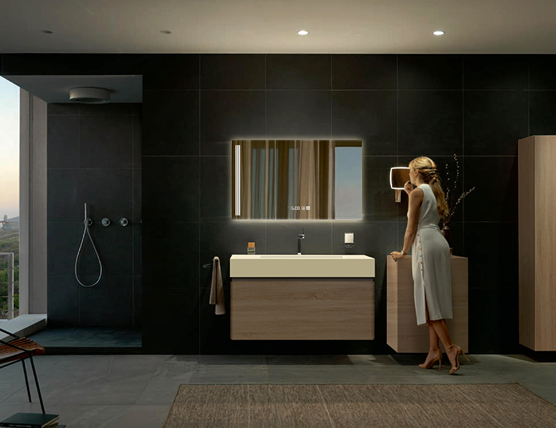 Mosmile Rectangle LED Illuminated Backlit Light Bathroom Mirror