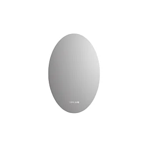 Mosmile Wall Mounted Oval LED Lighted Bathroom Mirror
