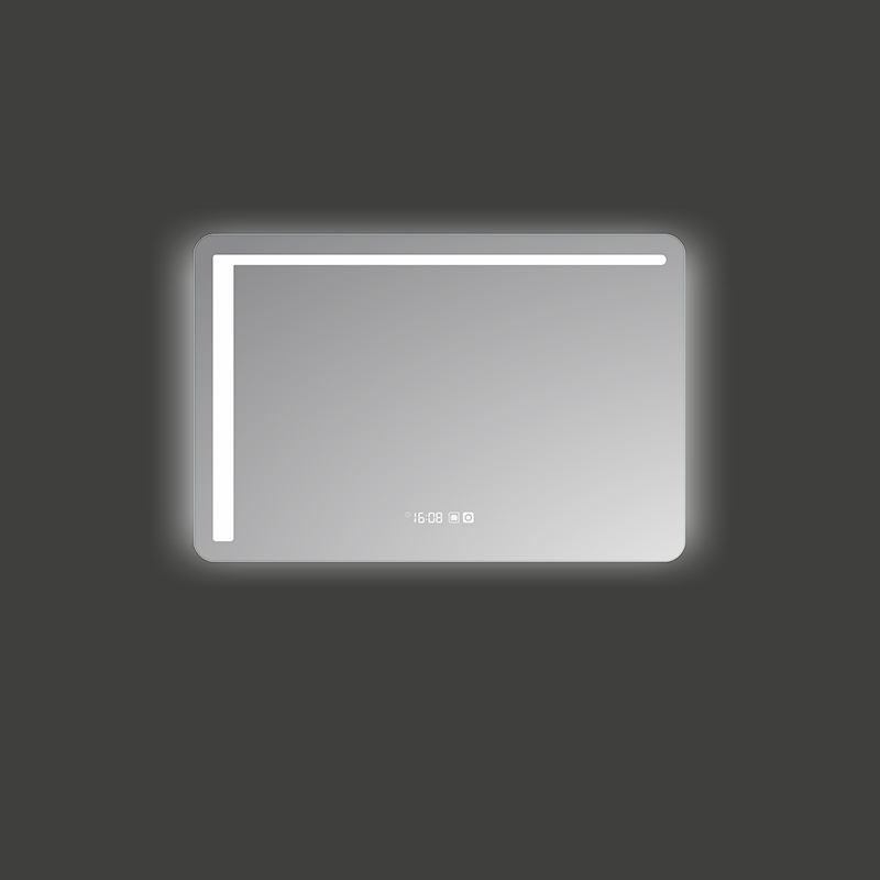 Mosmile Hotel Wall Hanging Anti-fog Bathroom Mirror with LED