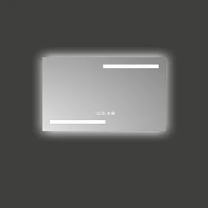 Mosmile Hotel Wall Hanging LED Mirror in Bathroom