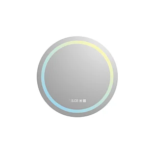 Mosmile Anti-fog LED Backlit Round Bathroom Illuminated Mirror