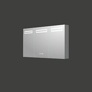 Mosmile Frameless Wall Hanging LED Bathroom Mirror Cabinet