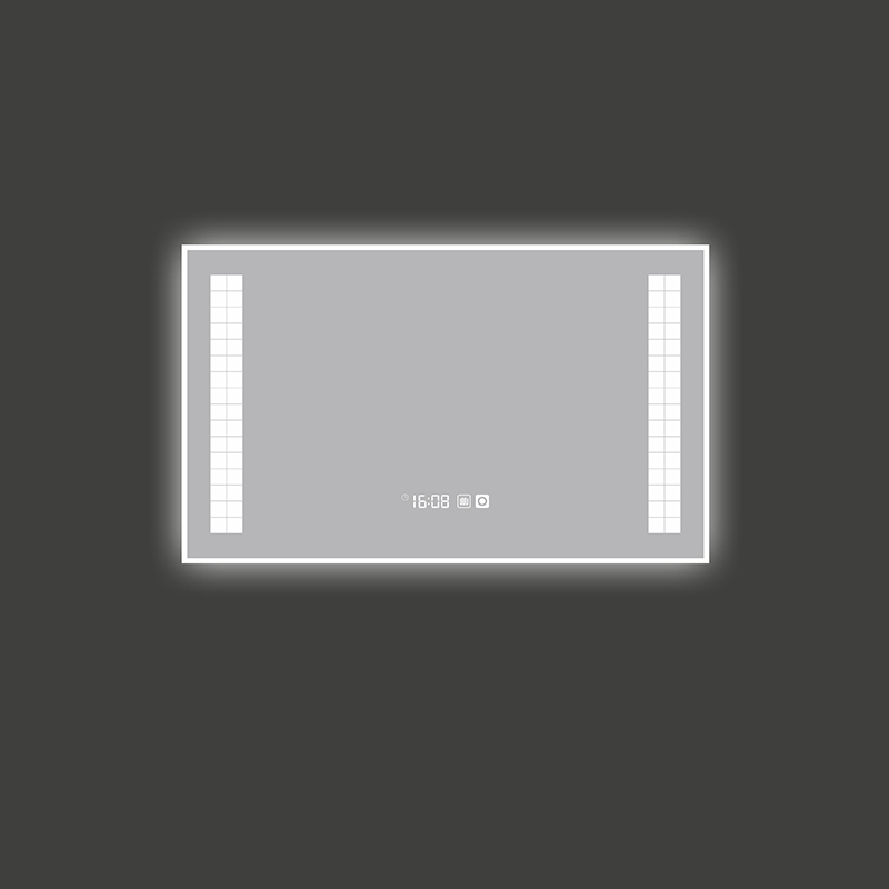 Mosmile Illuminated Frameless Fog Resistant Bathroom Mirror