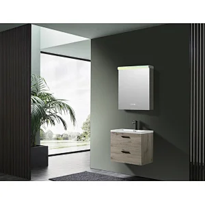 Mosmile Anti-fog LED Lighting Panel Bathroom Mirror Cabinet
