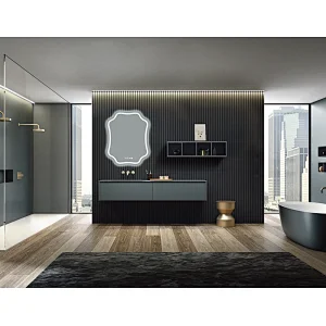 Mosmile Defogging Wall Home LED Lighted Frameless Bathroom Mirror