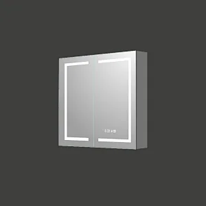 Mosmile Hotel Wall Illuminated LED Bathroom Mirror Cabinet