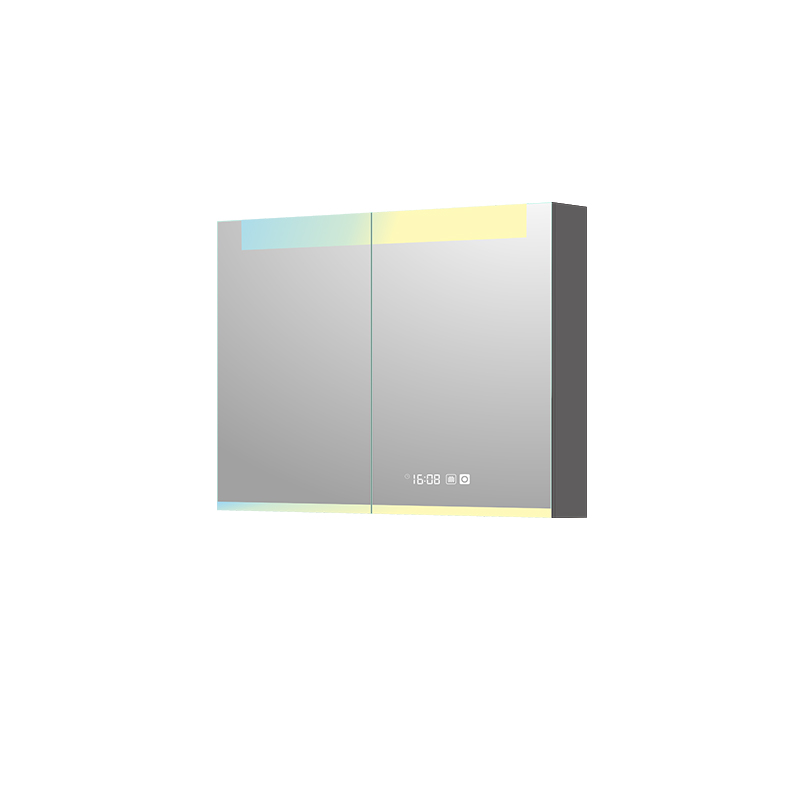 Mosmile Modern Frameless  LED Bathroom Mirror Cabinet