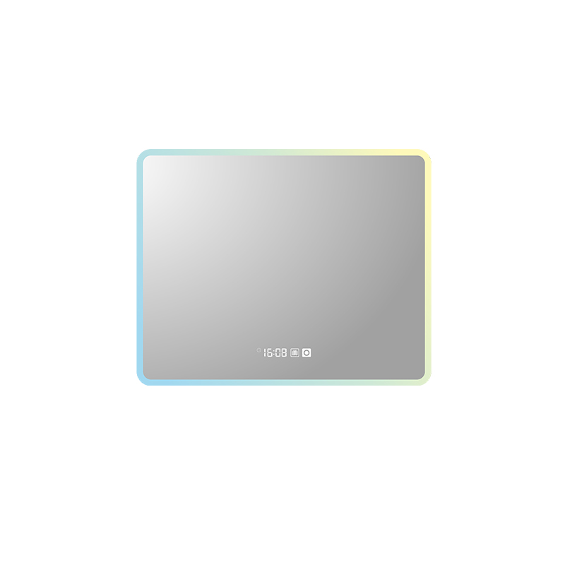 Mosmile Hotel Wall Dimming Framed Anti-fog Bathroom Mirror with LED