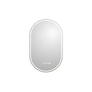 Mosmile Elegant Anti-fog Wall LED Framed Bathroom Mirror