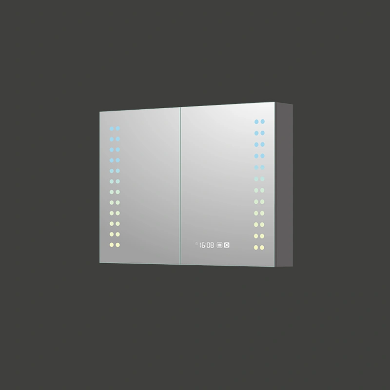 Mosmile Anti-fog LED Dimming Bathroom Mirror Cabinet