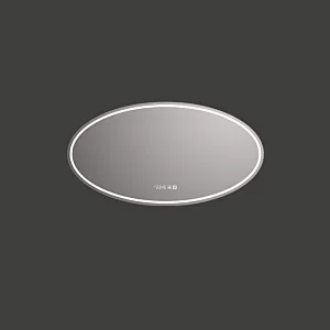 Mosmile Defogging LED Wall Oval Bathroom Mirror