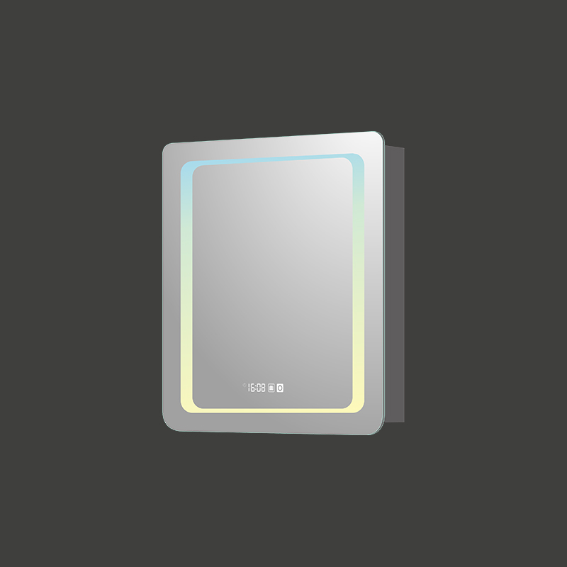 Mosmile Wall Frameless LED Bathroom Illuminated Mirror Cabinet