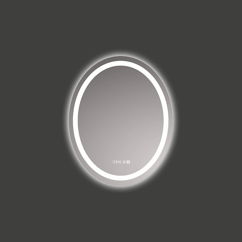 Mosmile Modern Wall LED Lights Anti-fog Oval Bathroom Mirror