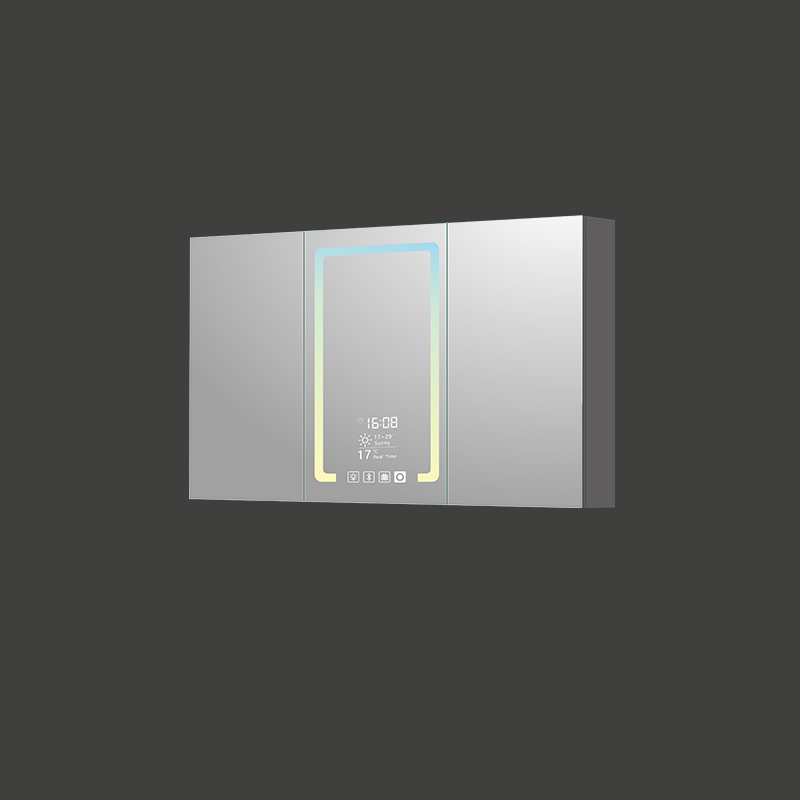 Mosmile Wall Bluetooth  LED Lighted Bathroom Mirror Cabinet