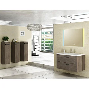 Mosmile Hotel LED Illuminated Dimming Bathroom Mirror with Light