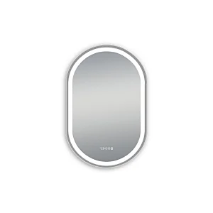 Mosmile Home Defogging LED Plastic Framed Bathroom Mirror