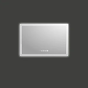 Mosmile Wall Hanging Anti-fog LED Backlit Light Bathroom Mirror