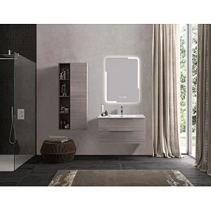 Mosmile Customized Rectangle LED Anti-fog Wall Bathroom Mirror