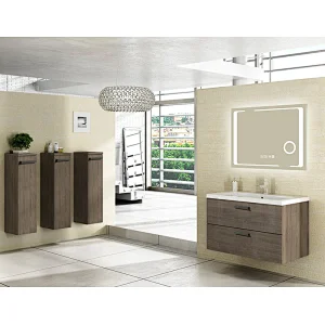 Mosmile Wall Hanging LED Magnifying Bathroom Mirror