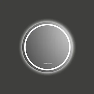 Mosmile Hotel Round LED Backlit Touch Switch Wall Bathroom Mirror