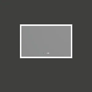 Mosmile Custom Wall Touch Screen Anti-fog Bathroom Mirror with LED Light