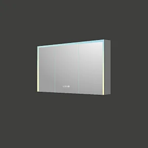 Mosmile Elegant 3 Door LED Bathroom Mirror Cabinet