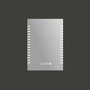Mosmile Cheap Rectangle Illuminated LED Light Anti-fog Bathroom Mirror