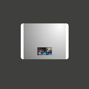 Mosmile Cheap Rectangle LED Wall Bathroom Mirror with TV