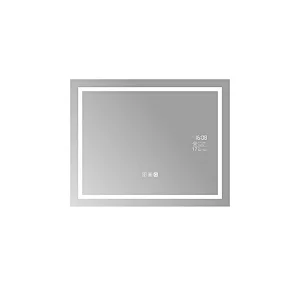 Mosmile Wall Rectangle Anti-fog Weather LED Bathroom Mirror