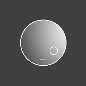 Mosmile Hotel Wall Magnifying LED Round Bathroom Mirror