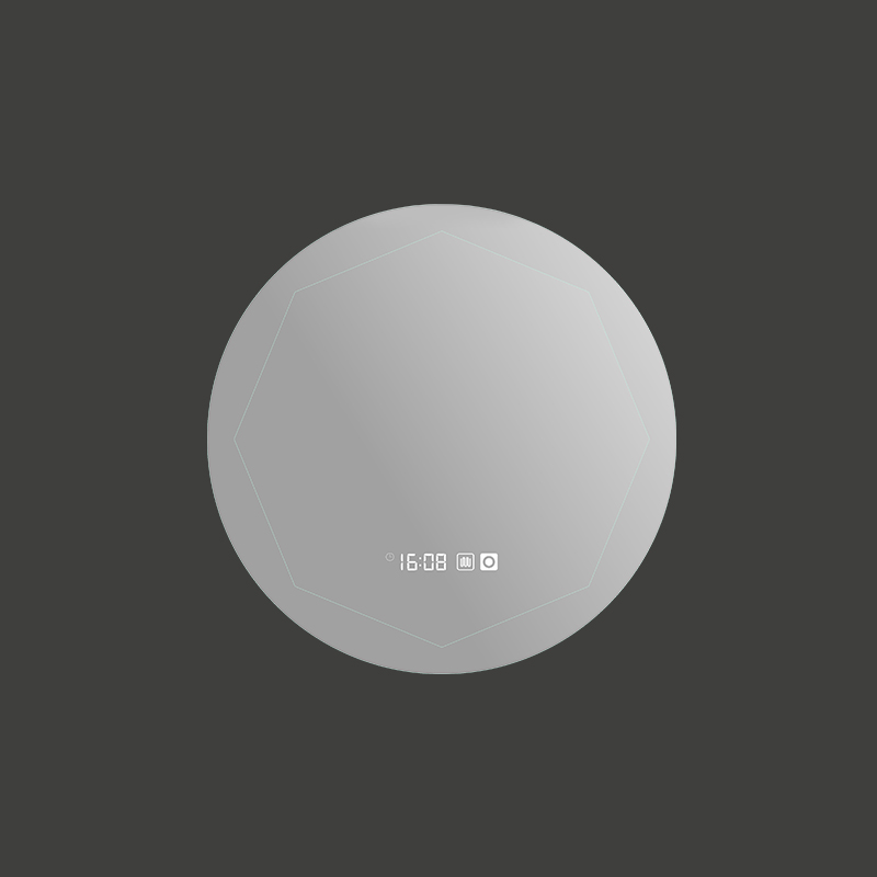 Mosmile Cheap Fog Resistant LED Round Bathroom Illuminated Mirror