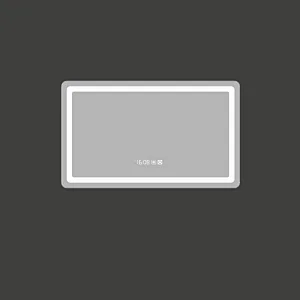 Mosmile Rectangle Defogging Wall Home LED Backlit Bathroom Mirror